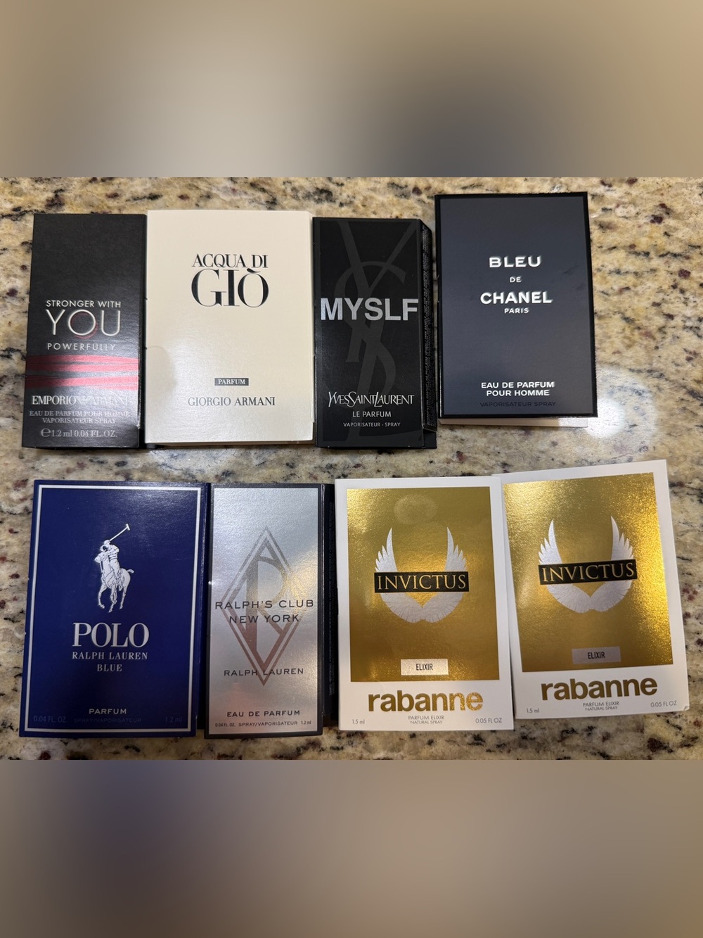 🆕 Men Designer, Luxury, and Niche Cologne Samples, lot of 8
